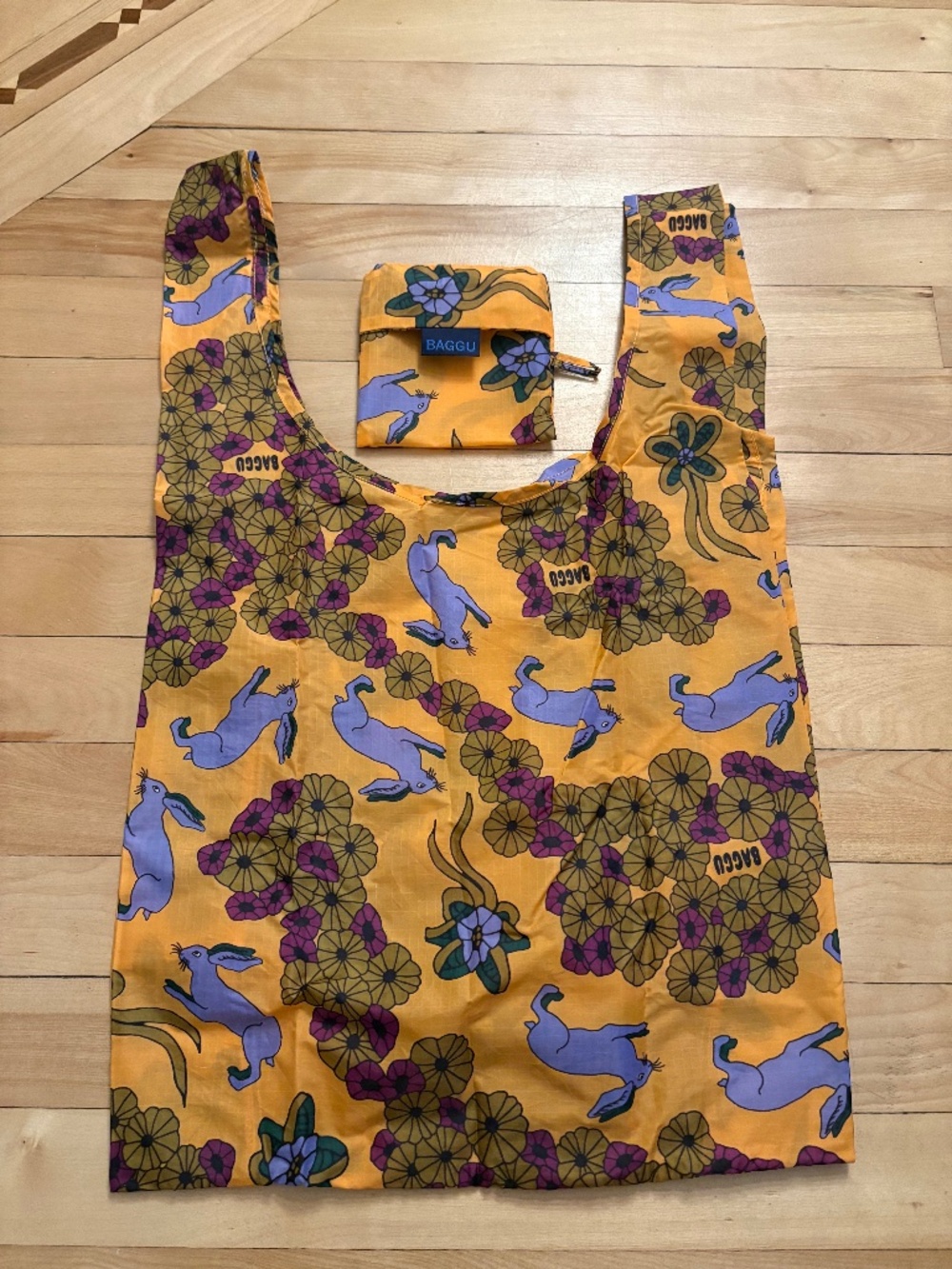 Baggu Standard Bag - Wild Rabbits